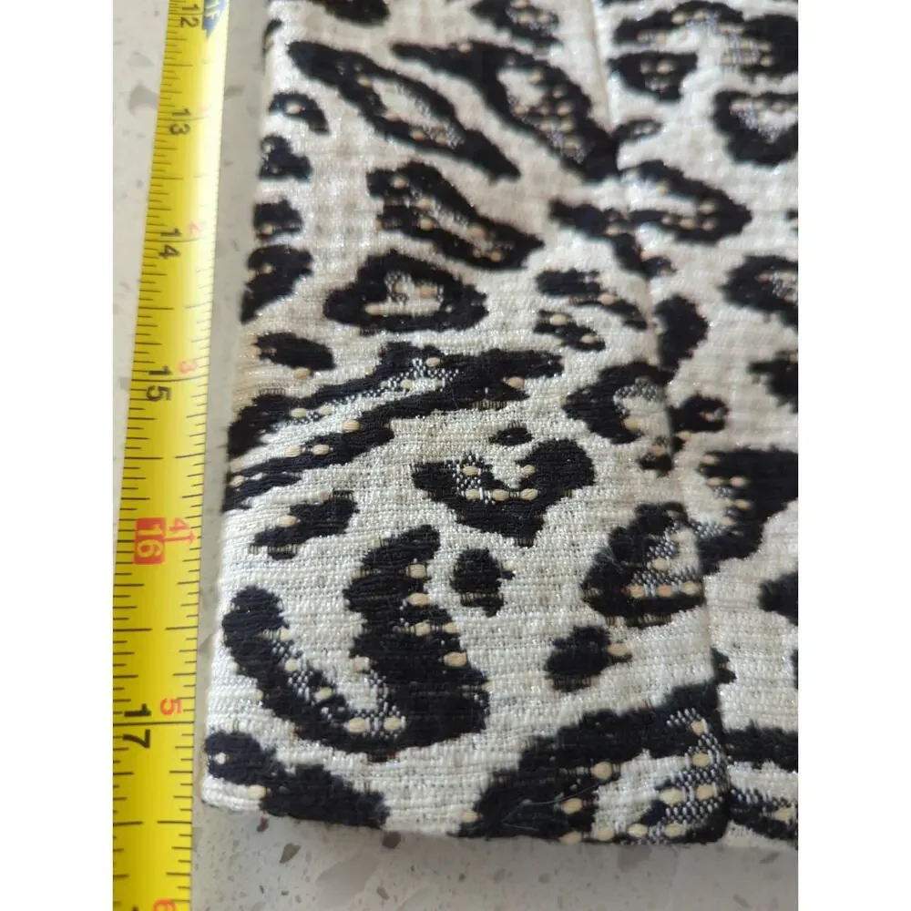 Liu Jo Milano Woman Animal Print Coat size 40
